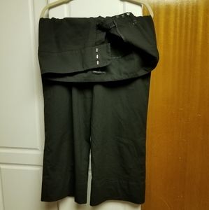 👙Hilary Radley vintage wide leg dress pant w triple closure & back pockets